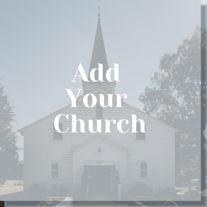 Submit to Add Your Church